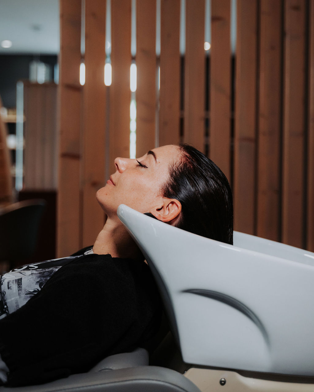 Soin du cuir chevelu dans notre espace Head Spa
