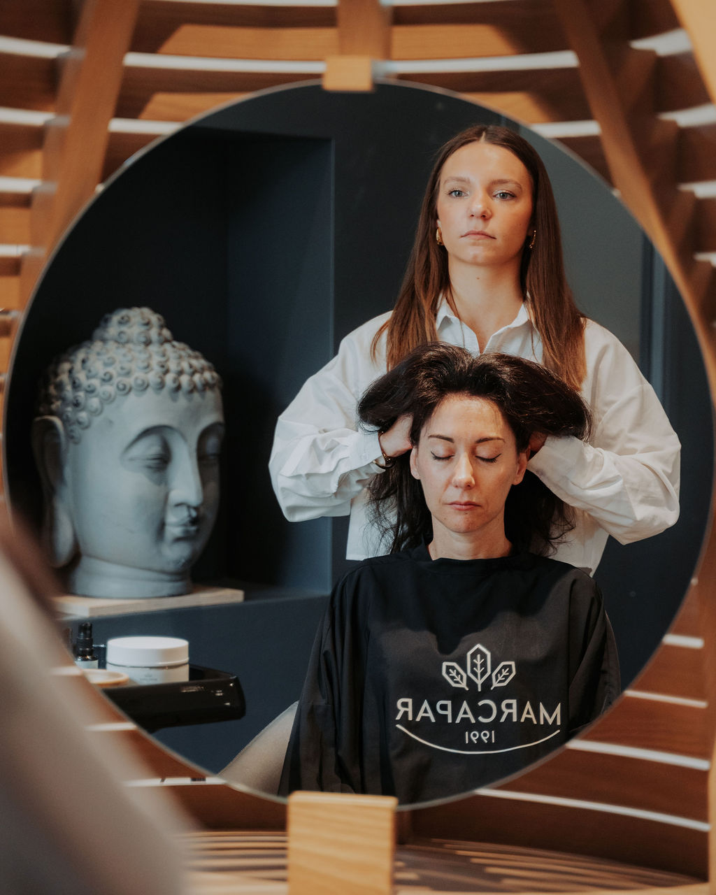 Rituel Aromatique avec massage du cuir chevelu
